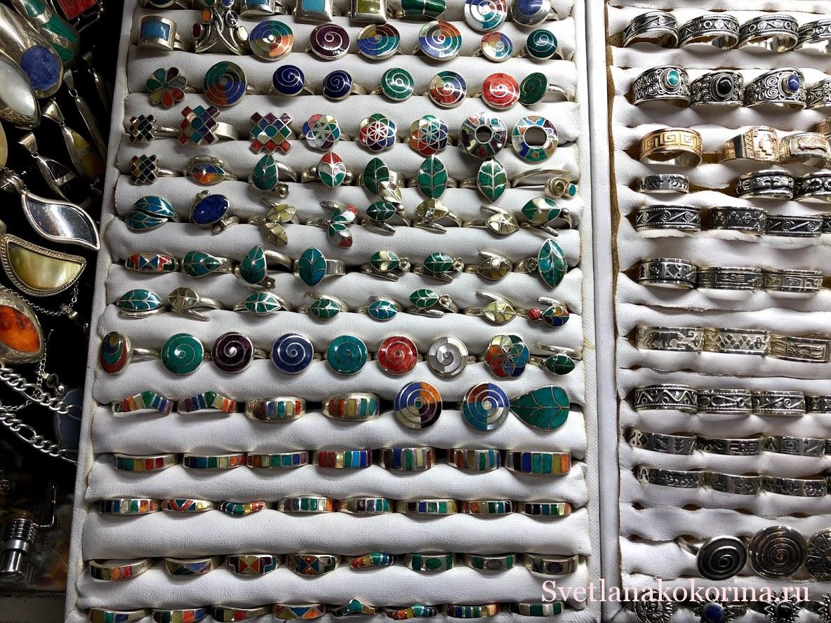 Серебряные кольца. Очень жалею, что не купила...