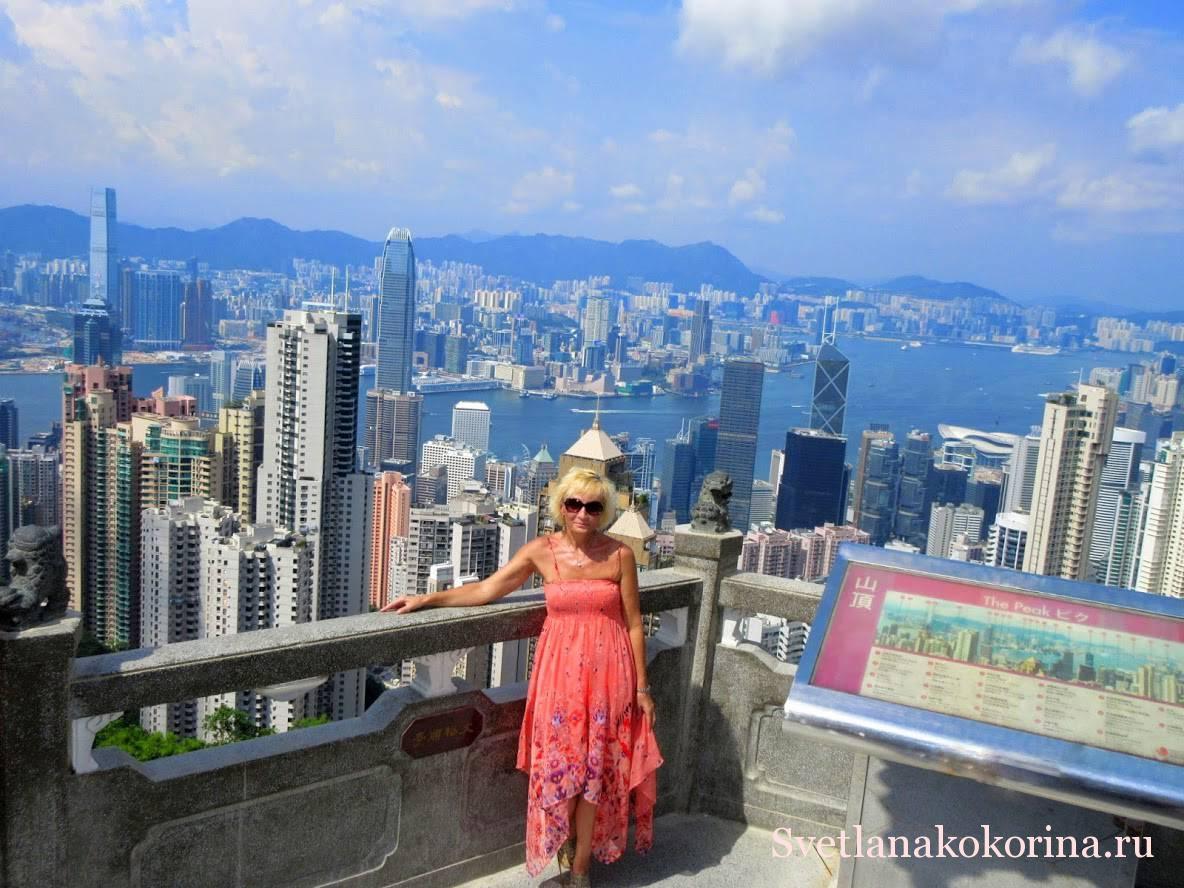 Виды на Гонконг с бесплатной смотровой площадки