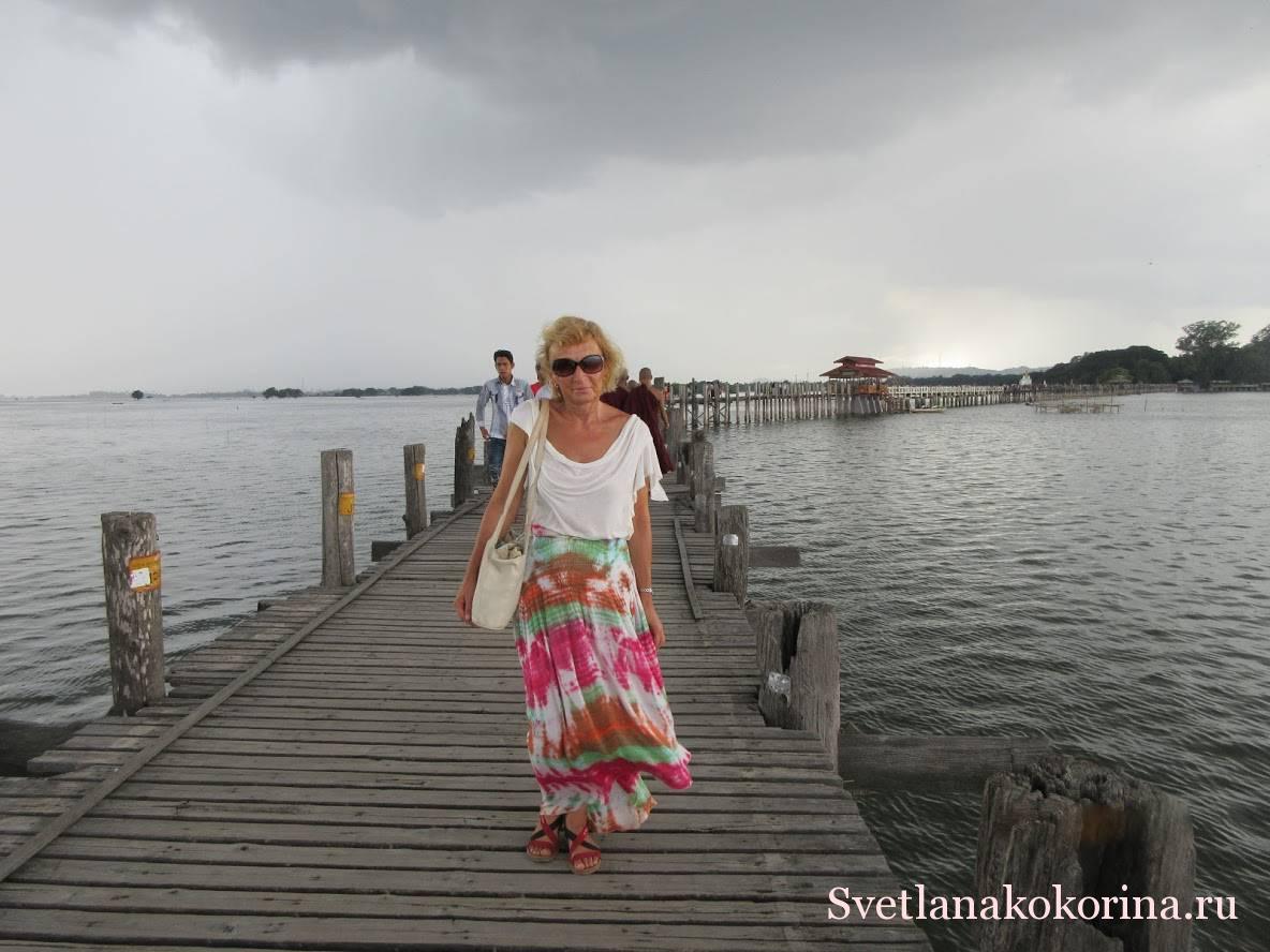 Мост – самое популярное место для наблюдения заката